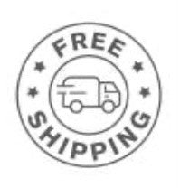 Free shipping badge.